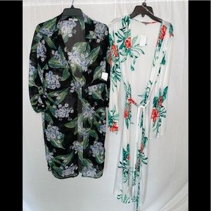 Charlotte Russe Boho flora print bathing suit cover up - new with tags. 2 for 1